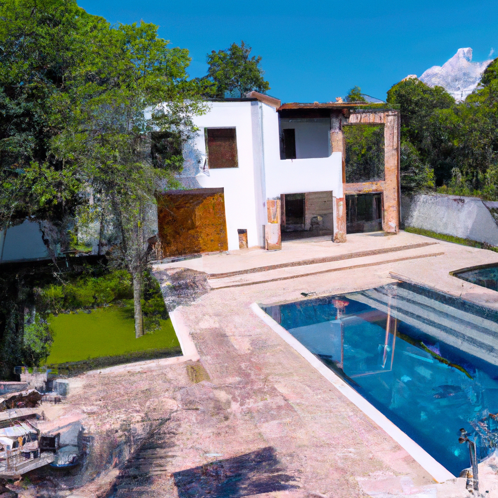 Casas con piscina infinita: Sumérgete en el lujo y la tranquilidad